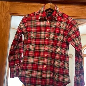 Button up chaps 8-10 dress shirt